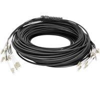 Digitus DK-2433CU100BK-BBB fibre optique FO Câble de raccordement 100 m noir [12x LC/UPC mâle - 12x LC/UPC mâle] 50/125 µ Multimode OM4