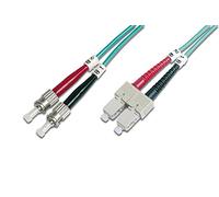 - Cordon de raccordement - ST multi-mode (M) pour SC multi-mode (M) - 3 m - fibre optique - 50 / 125 microns - OM3 - démarré, sans halogène -