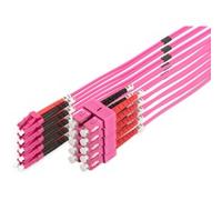 FO patch cord, duplex, LC to SC MM OM4 50/125 µ, 1 m