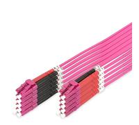 DIGITUS DK-2533-02-4 - Câble Fibre OM4-5 Pièces - LC vers LC - Câble Optique Duplex - 1/10/40/100 Gbit/s - MM Multimode LAN Cable - 2m