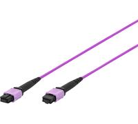 Digitus DK-2566-10/4 fibre optique Câble de raccordement à fibre optique 10 m violet, noir extrêmement fin, conducteur intérieur