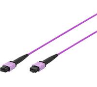 Digitus DK-2566-20/4 RJ45 Câble réseau, câble patch 20 m violet, noir extrêmement fin, conducteur intérieur flexible, bande en fibre de verre, résistant au