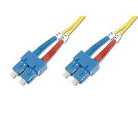 FO patch cord, duplex, SC to SC SM OS2 09/125 µ, 3 m