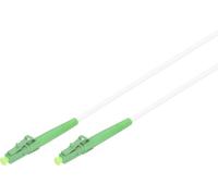 Digitus DK-2933A-20-LCA-SX fibre optique FO, fibre de verre Câble de jonction 20 m blanc, vert [1x LC/APC mâle - 1x LC/APC mâle]