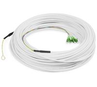 Digitus DK-3904LCA-30 fibre optique FO Câble de raccordement 30 m blanc 9/125 µ Singlemode