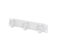 Digitus DN-10-ORG-1U Panneau de Rangement 10" 1U Acier Gris pour Baie Réseau, 3 Anneaux de Câbles, Dimensions Emballage 275x60mm, Fabriqué en Turquie