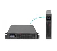 Digitus DN-170096 alimentation d'énergie non interruptible Double-conversion (en ligne) 3 kVA 9 sortie(s) CA