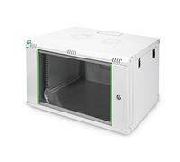 DIGITUS Professional Compact Series - Armoire - montable sur mur - gris clair, RAL 7035 - 7U - 19