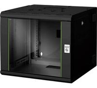 Digitus DN-19 09-U-3-SW Boîtier mural 19 (l x H x P) 600 x 509 x 600 mm 9 UH noir, noir (RAL 9005)