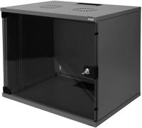 Digitus DN-19 09-U-S-SW Boîtier mural 19 (l x H x P) 540 x 460 x 400 mm 9 UH noir (RAL 9005)