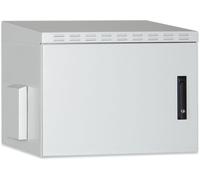 DIGITUS DN-19 09U-I-OD DIGITUS Répartiteur mural 19" OUTDOOR, 9 UH, gris clair (RAL7035)