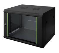 Digitus DN-19 12-U-EC-SW Boîtier mural 19 (l x H x P) 600 x 638 x 450 mm 12 UH noir (RAL 9005)