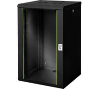 Digitus DN-19 20U-6/6-SW Boîtier mural 19 (l x H x P) 600 x 998 x 600 mm 20 UH noir, noir (RAL 9005)