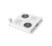 Digitus DN-19-FAN-2-N : Unité de ventilation de toit 2 ventilateurs, 410x470x80mm, Gris RAL 7035, pour armoires 19" Unique & Varioflex-N, Dynamic Basic