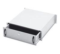 Digitus DN-19 KEY-3U - Tiroir de rangement pour rack - gris, RAL 7035 - 3U - 19" - pour P/N: DN-19 07U-6/6, DN-19 09U-6/6, DN-19 12U-6/6, DN-19 16U-6/6, DN-19 20-U, DN-19 20U-6/6