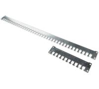 Digitus DN-19 ORG-1000P 19 pouces Guide-câbles 1 UH adapté à une baie de profondeur: 1000 mm argent