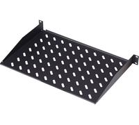 Digitus DN-19 TRAY-1-400-SW 19 pouces Plaque de sol 1 UH montage fixe adapté à une baie de profondeur: à partir de 600 mm noir