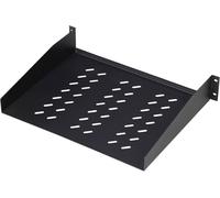 Digitus DN-19 TRAY-2-55-SW 19 pouces Plaque de sol 2 UH montage fixe adapté à une baie de profondeur: à partir de 800 mm noir