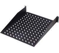 Digitus DN-19 TRAY-2-SW 19 pouces Plaque de sol 2 UH montage fixe adapté à une baie de profondeur: à partir de 600 mm noir