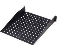 Digitus DN-19 TRAY-2-SW 19 pouces Plaque de sol 2 UH montage fixe adapté à une baie de profondeur: à partir de 600 mm noir