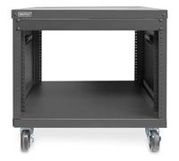 DIGITUS DN-48000 - Rack Audio - 19 Pouces - 8U - Rack d'équipement Universel - pour Accessoires Audio-vidéo - Non monté - Charge max