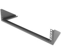 Digitus Support mural 19 pouces DN-48003 2 UH profondeur dès 300 mm Noir (RAL 9005)