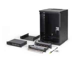 Digitus DN-49103-SET Ensemble réseau SOHO Pro, 254 mm (10") - 9U, 315 x 300 mm (l x p)