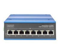 Digitus Commutateur Ethernet industriel DN-650106 8 ports 10/100 Mbit/s, sans ventilateur