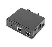 Digitus DN-651111 séparateur voix-données Black Connexion Ethernet, Black, Metal