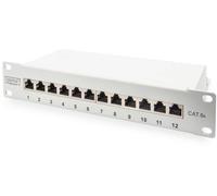 Digitus Panneau de brassage DN-91612S-EA-G – 12 ports CAT 6a – 1 UH – 1 pièce