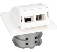 Digitus DN-93201 fibre optique FO Câble de raccordement blanc [1x SC APC femelle, SC UPC femelle, LC/APC femelle - 1x SC APC