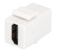 DIGITUS Connecteur Keystone HDMI 2.0 - Pour DN-93832 - Blanc pur (RAL 9003)