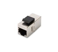 Digitus DN-93613-1 : Coupleur modulaire CAT 6 blindé, 2 ports RJ45, ABS/Cuivre/Nickel, contacts plaqués or, -10°C à 50°C