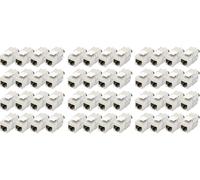 DIGITUS Keystone Module Cat-6A Blindé - 48 pièces - RJ45 femelle - 500 MHz 10GBase-T - AWG 26-22 - Montage sans outils