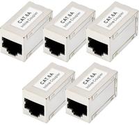 Digitus DN-93905-5 Boîtier femelle RJ45 Nombre de pôles 8 argent 5 pc(s)