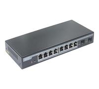 Digitus DN-95344 commutateur réseau Géré L2 Gigabit Ethernet (10/100/1000) Connexion Ethernet, supportant l'alimentation via ce port (PoE) Noir