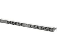 Digitus Bâti de prises DN-95405 – 12 sorties (2x6) 2x16A 230VAC – Montage vertical – 2 câbles