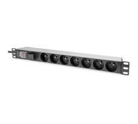 Digitus DN-95407-FR 19 pouces Multiprise 1 UH adapté à une baie de profondeur: