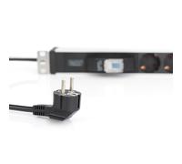 Digitus Dn-95417 Unité De Distribution D'Énergie 1U Noir, Argent 6 Sor