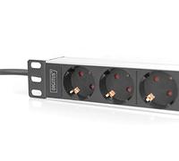 Digitus DN-95418 unité de distribution d'énergie 4 sortie(s) CA 0U/1U Noir