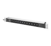 Digitus DN-95426 19 pouces Multiprise 1 UH prise C13 10A adapté à une baie de