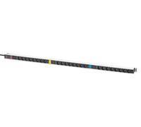 DIGITUS DN-95452 - PDU de Base IT - 24 Prises C13 et 3 Prises C19 - Prise 16 Ampères - 3 Phases - Montage Vertical - Câble d'alimentation de 3 m - Multiprise pour armoires de réseau et serveurs