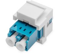 Digitus DN-96007-1-K DIGITUS LWL Kupplung LC->LC Singlemode Duplex Keystone-Modul