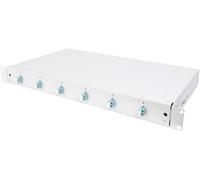 Digitus Boîtier d'Épissure Fibre Optique 1U 6x LC DX OM3 Acier 483x280x44.5mm avec Cassette, Pigtails et Raccords DN-96330/3