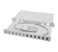 Digitus DN-96330/3 DIGITUS LWL Spleißbox, bestückt, LC, OM3