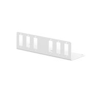 Digitus DN-96803S-2 : Plaque d'adaptation Unibox pour 6 ports SC Duplex, acier, 145x40x50mm, montage mural, Unibox, gris.