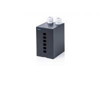 Digitus DN-96991 Répartiteur fibre optique sur rail DIN, 6 ports, SC SX/LC DX, noir