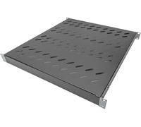Digitus Tablette 19 pouces 1U - Profondeur variable dès 800 mm - Charge 50 kg - Noir