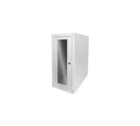 Digitus DN-CC 9001 mit Glastür Armoire pour PC (l x H x P) 300 x 650 x 600 mm Gris Clair (RAL 7035)