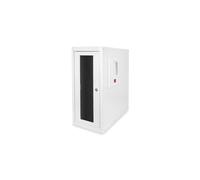 Digitus DN-CC-9002 Boîtier PC Industriel Gris Acier IP54 300x600x650mm, Porte Avant Verre, Ventilation Active 47dB, Filtre Intégré, Pieds Ajustables